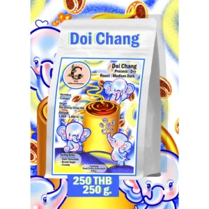 เมล็ดกาแฟ ดอยช้าง Doi Chang Dry Process Medium Dark