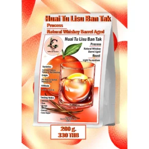 เมล็ดกาแฟ ห้วยทู่ ลีซอ บ้านตาก Whiskey Barel Aged